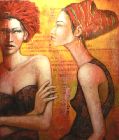 Kazia et Mira (1)50x61cm.JPG